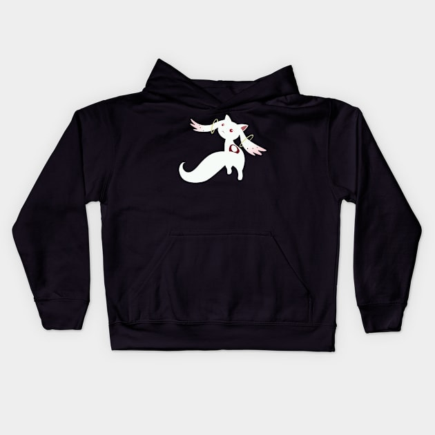 Kyubey Minimalist Kids Hoodie by KokoroPopShop